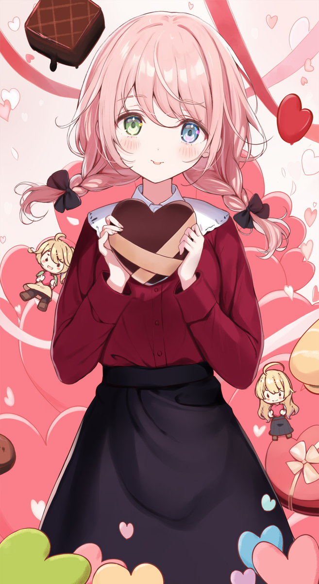 This is a pixiv picture whose title is バレンタインデー.