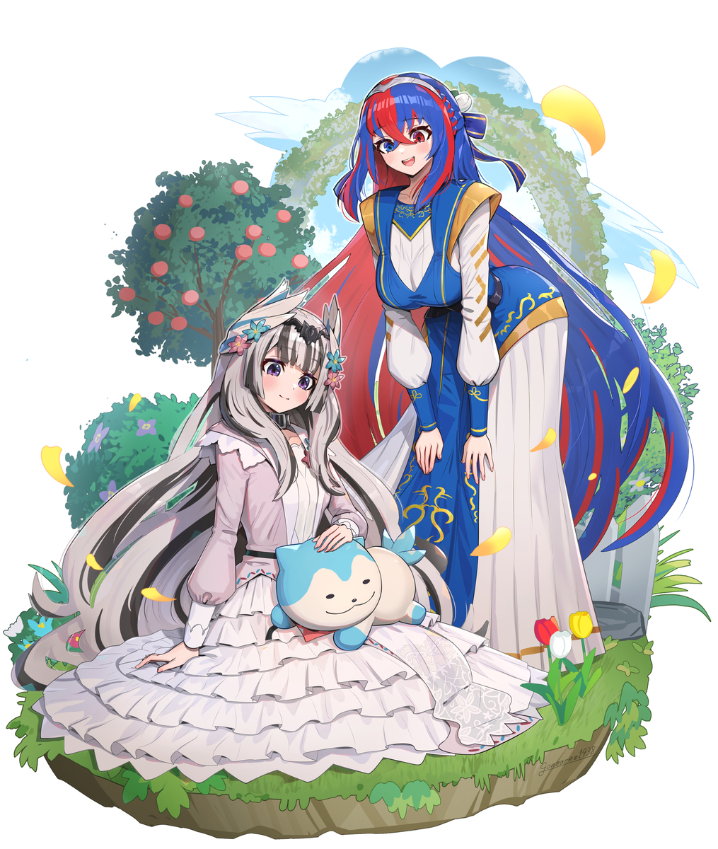 This is a pixiv picture whose title is ヴェイルリュール.