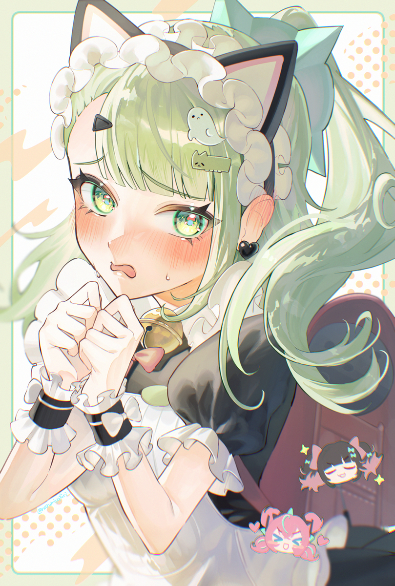 This is a pixiv picture whose title is うち、ほんとに似合っとるん？？.