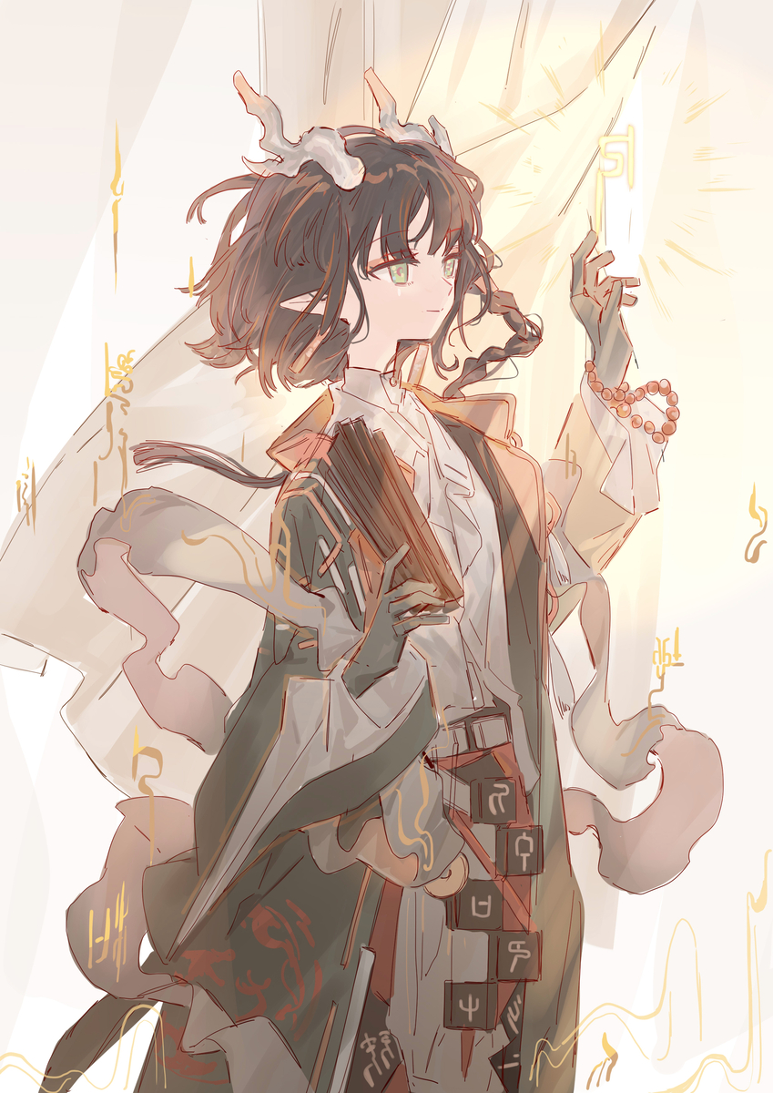 This is a pixiv picture whose title is 颉.