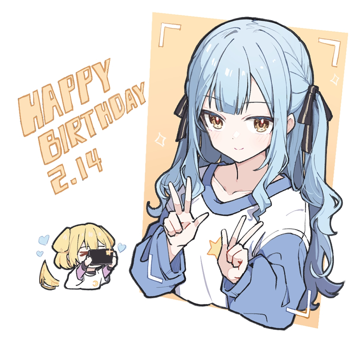 This is a pixiv picture whose title is 🎂HAPPY BIRTHDAY🎂.