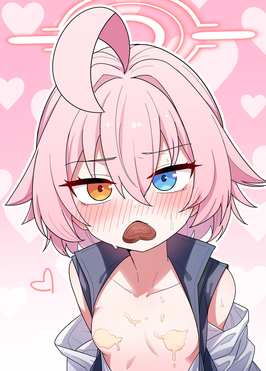 This is a pixiv picture whose title is 발렌타인데이.