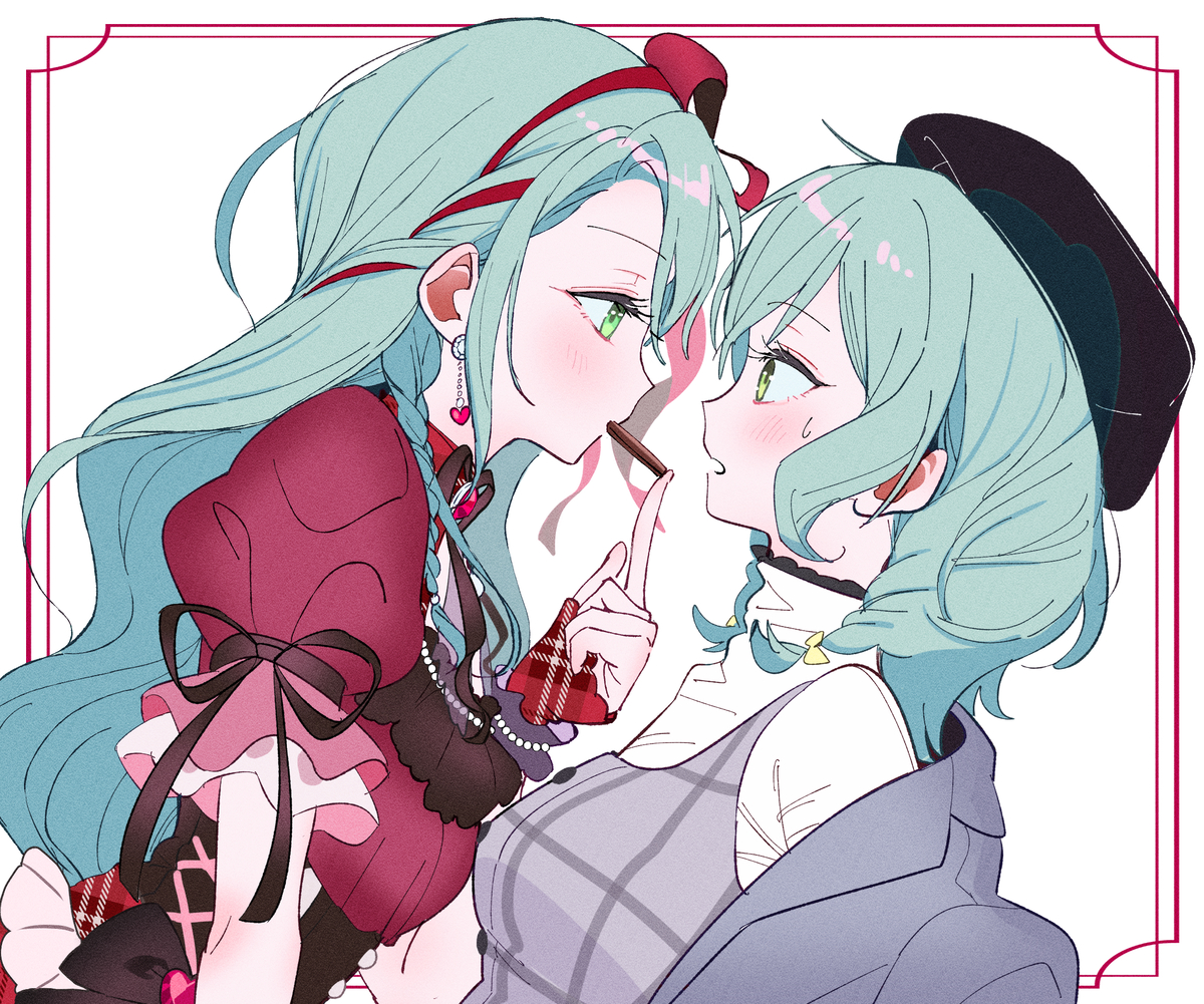 This is a pixiv picture whose title is HAPPY VALENTINE.