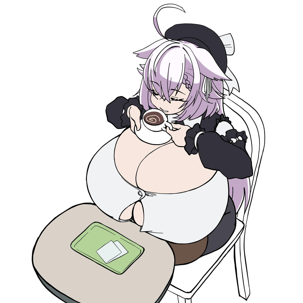 This is a pixiv picture whose title is Skebで描いた絵.