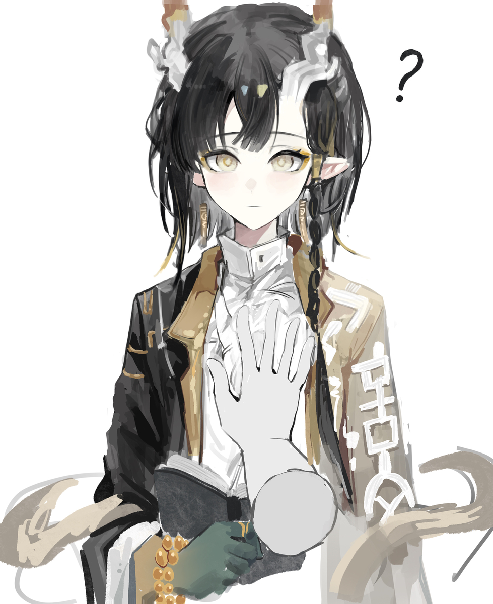 This is a pixiv picture whose title is 摸索.