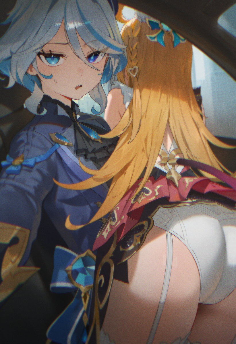 This is a pixiv picture whose title is 「エスコフィエは注文したい。」.