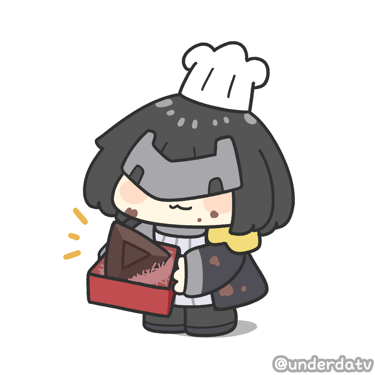 This is a pixiv picture whose title is 관리자쟝의 수제초코.