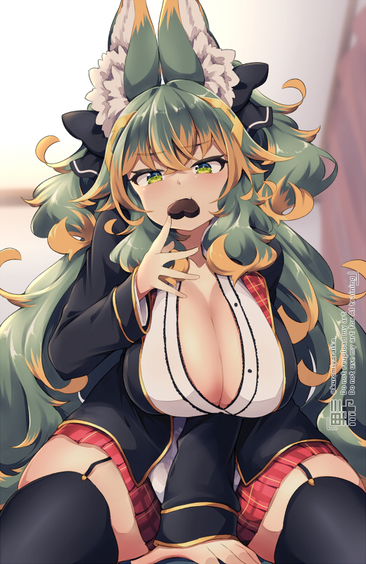 This is a pixiv picture whose title is 雷華ちゃんのチョコ！.