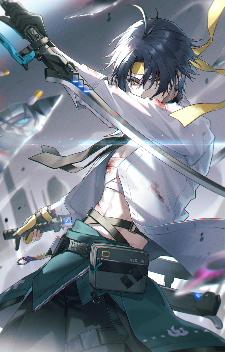 This is a pixiv picture whose title is 浅羽悠真.