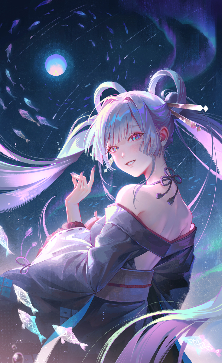 This is a pixiv picture whose title is ヤチヨ.