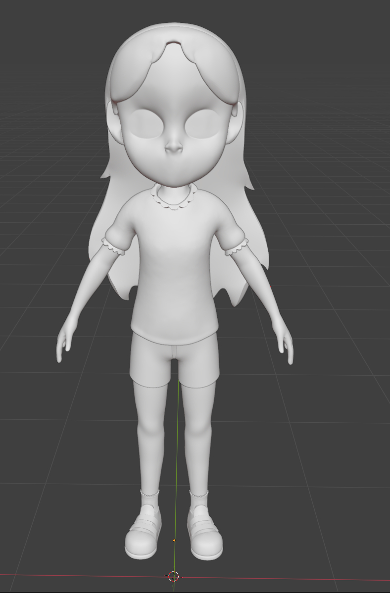 This is a pixiv picture whose title is Lily 3D model.