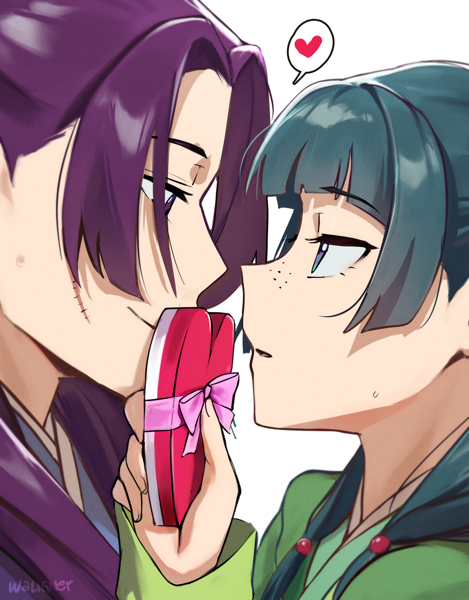 This is a pixiv picture whose title is Jinmao Valentine´s Day ❤️.