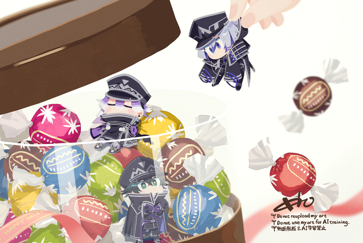 This is a pixiv picture whose title is バレンタイン.