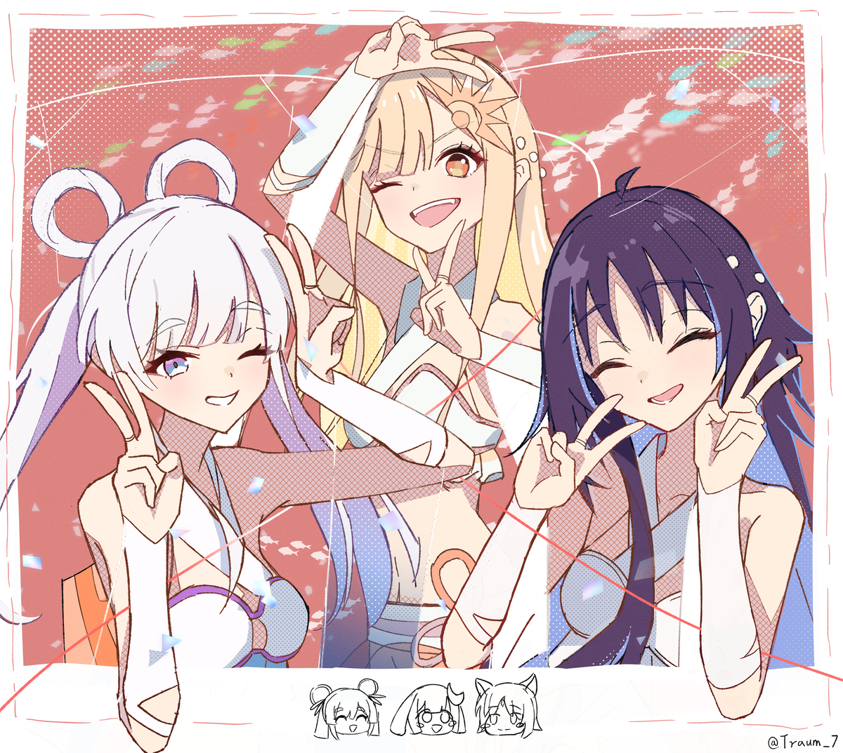 This is a pixiv picture whose title is 光.