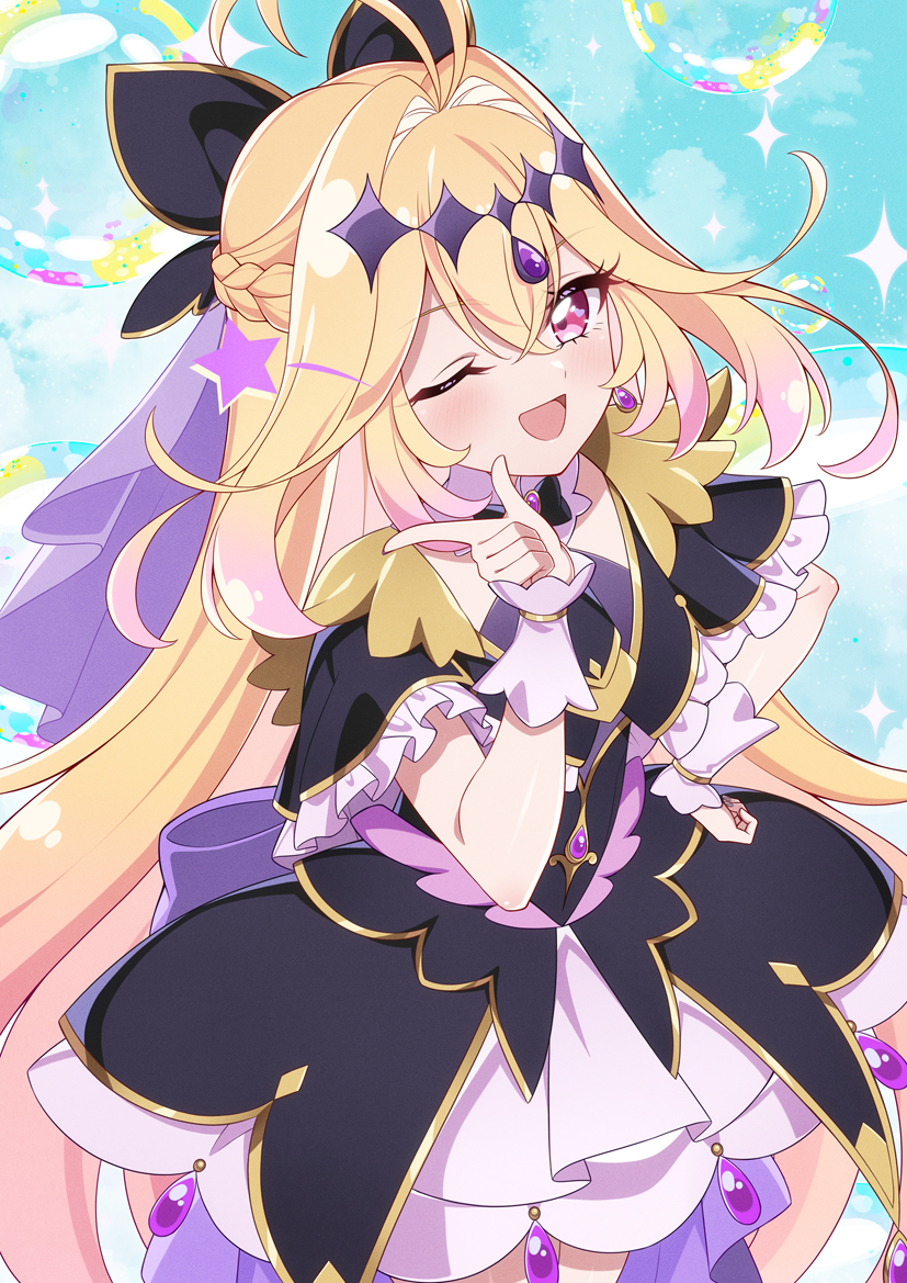 This is a pixiv picture whose title is キュアアルカナ・シャドウ.