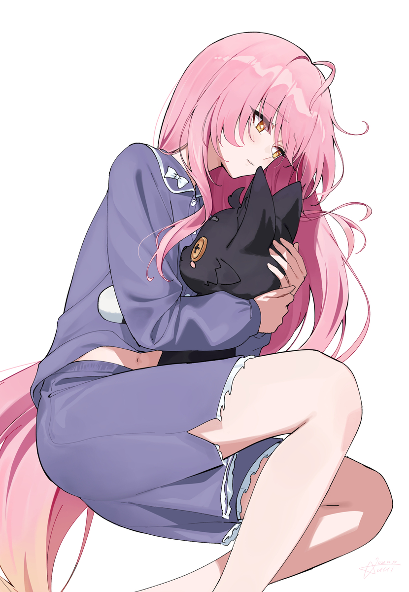 This is a pixiv picture whose title is (漂泊者…).