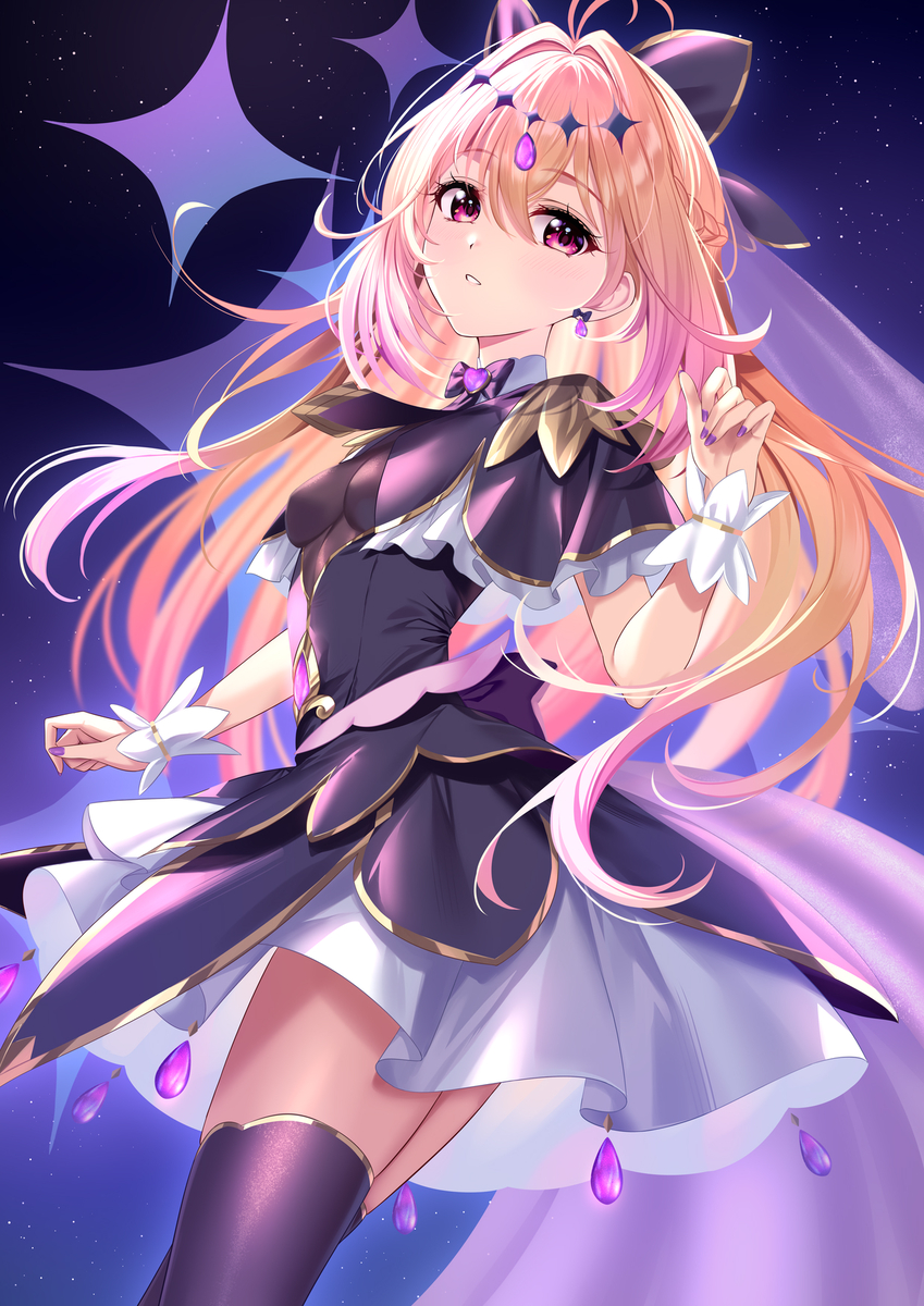 This is a pixiv picture whose title is キュアアルカナ・シャドウ.