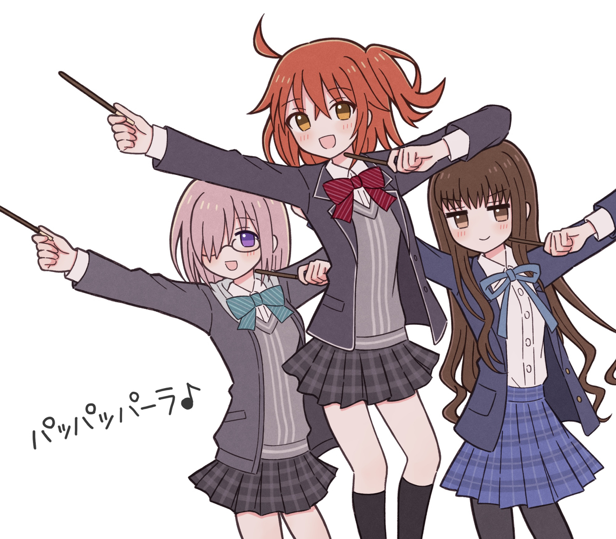 This is a pixiv picture whose title is パッパッパーラ.