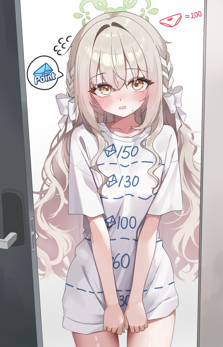 This is a pixiv picture whose title is ミヨガチャTシャツチャレンジ.