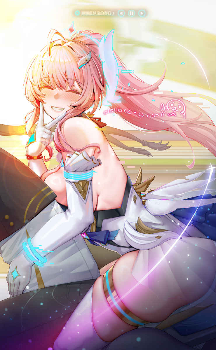 This is a pixiv picture whose title is @.