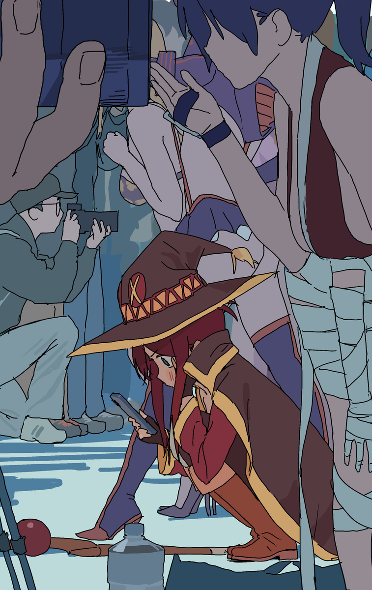 This is a pixiv picture whose title is コスプレイヤーの悲哀.