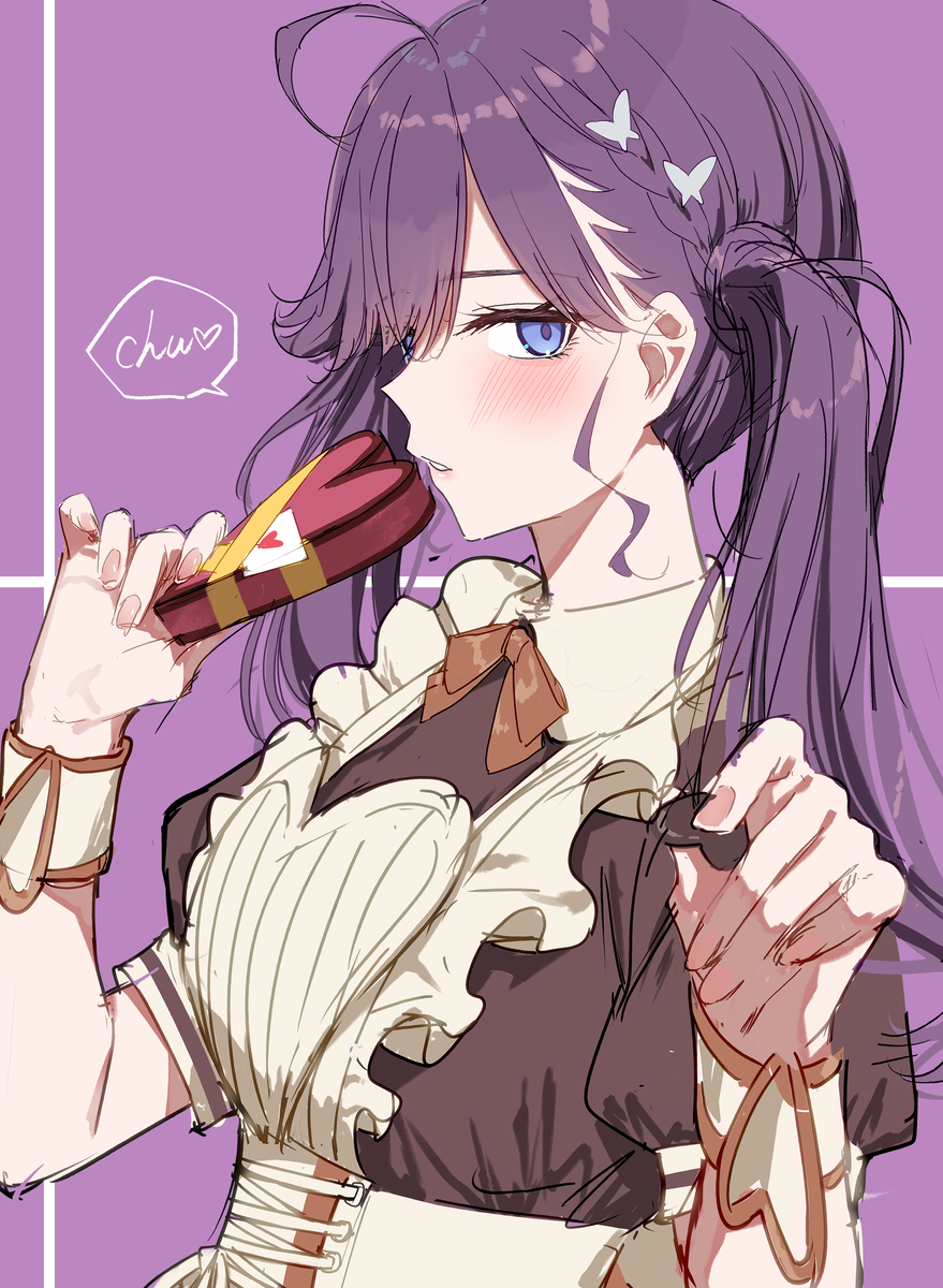 This is a pixiv picture whose title is バレンタインな燐羽.