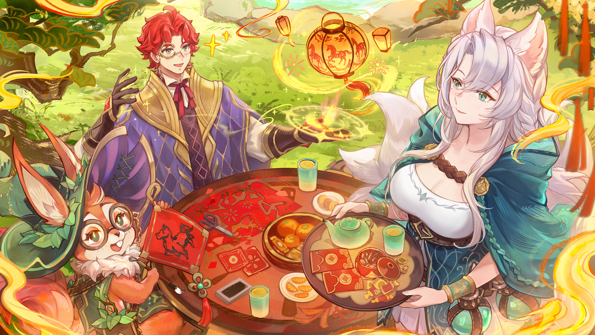 This is a pixiv picture whose title is Sprint Fest Tea Time.