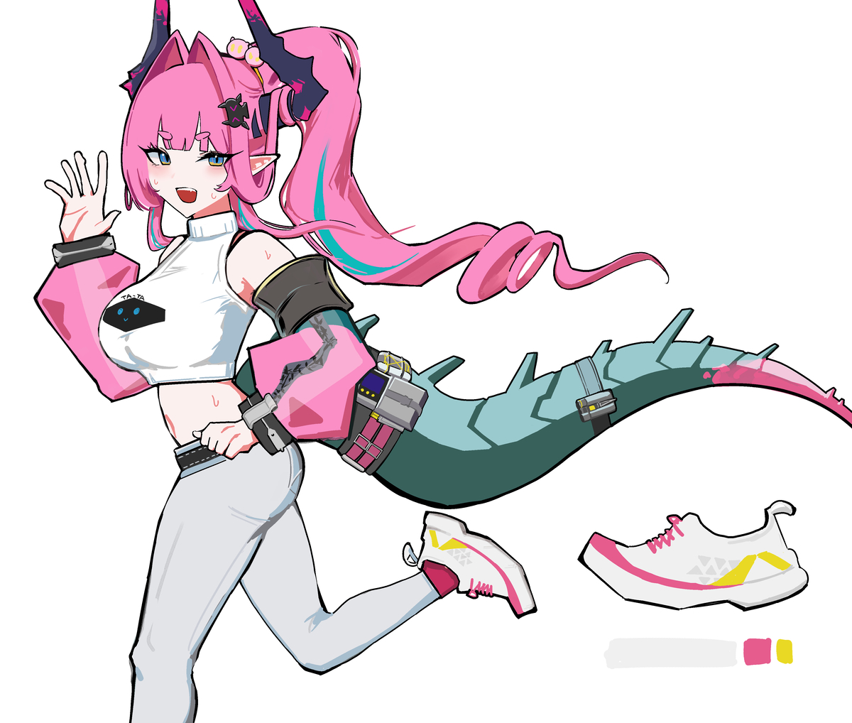 This is a pixiv picture whose title is イヴォンヌ.