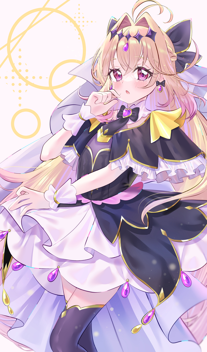 This is a pixiv picture whose title is キュアアルカナ・シャドウ.