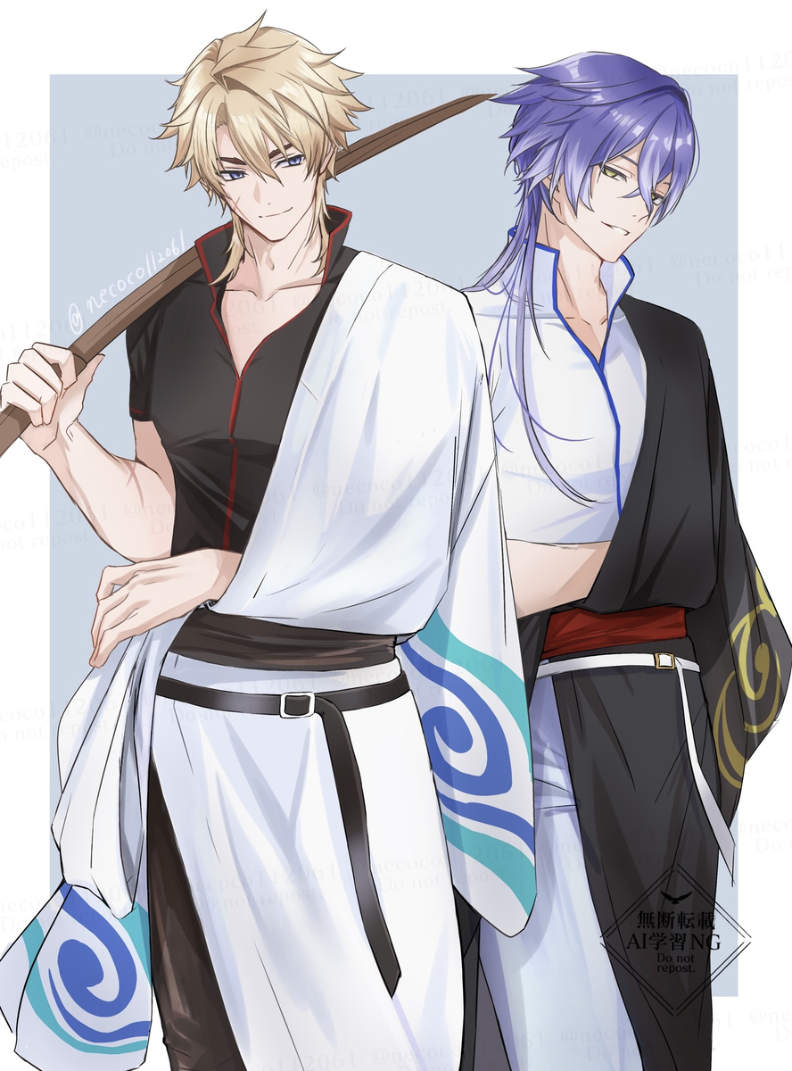 This is a pixiv picture whose title is 無題.