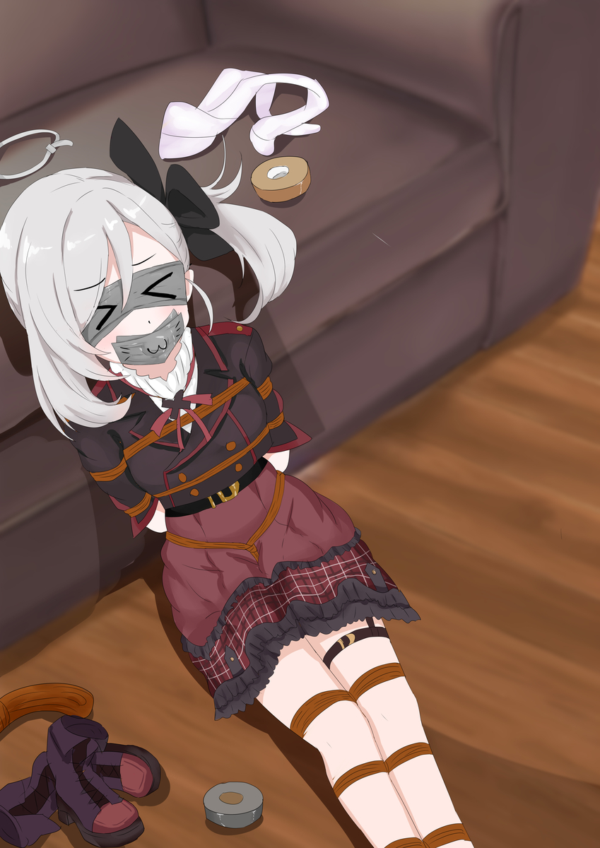 This is a pixiv picture whose title is 补档 浅黄睦月.