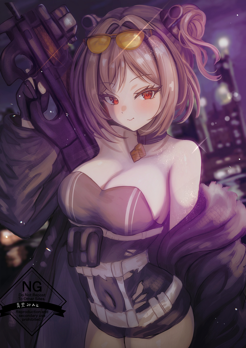 This is a pixiv picture whose title is skeb.