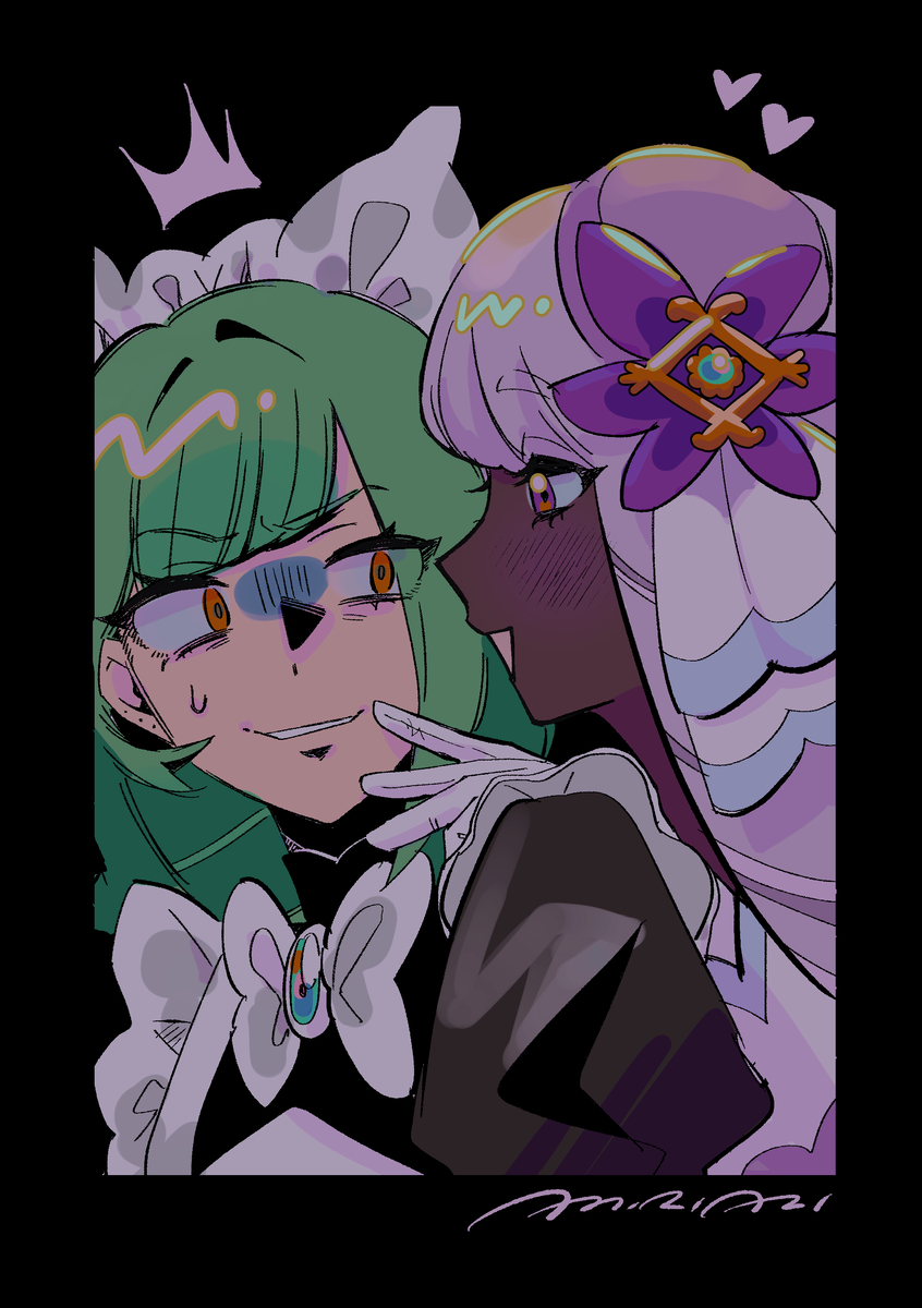 This is a pixiv picture whose title is ユカハル.