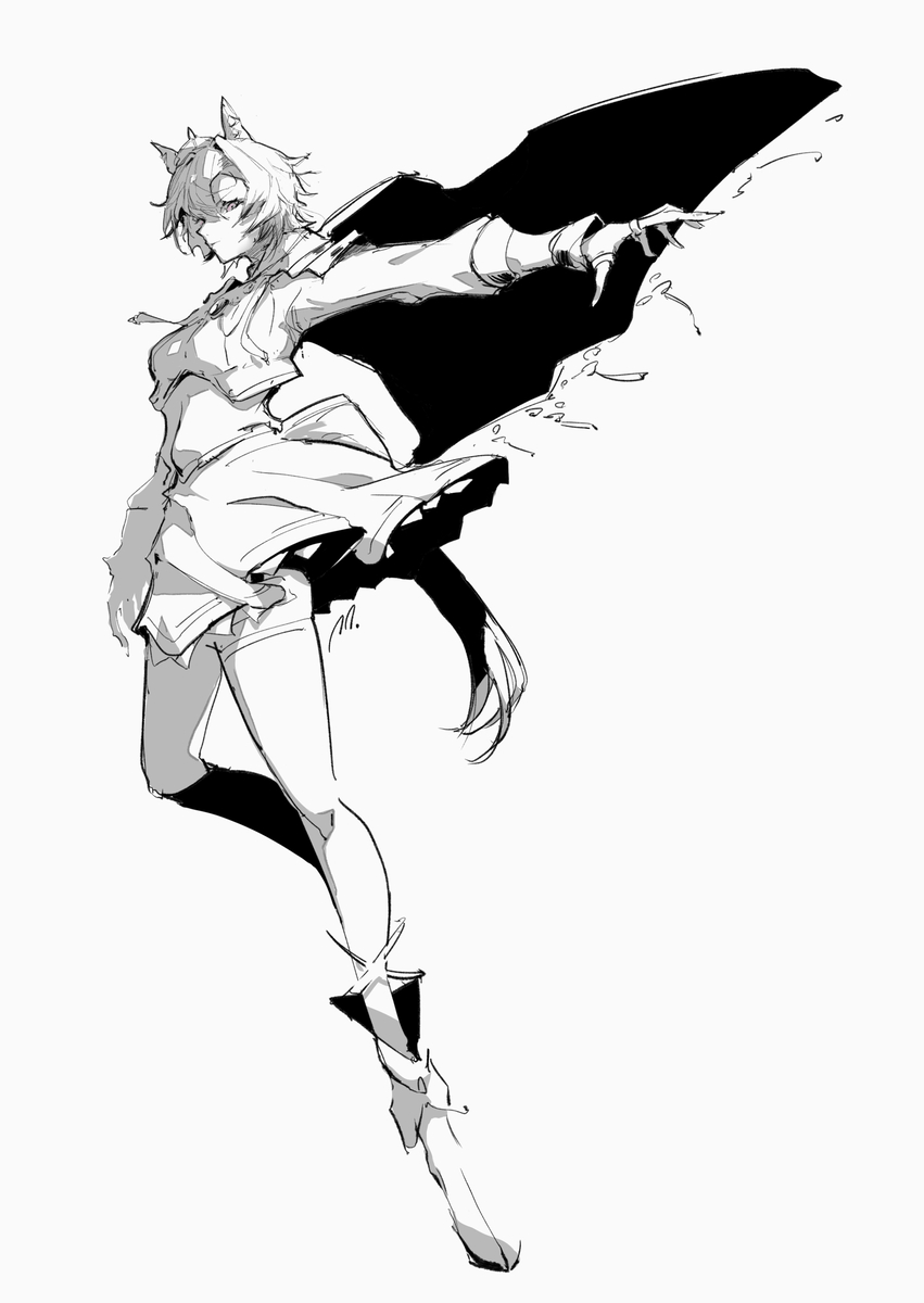 This is a pixiv picture whose title is 落書き.