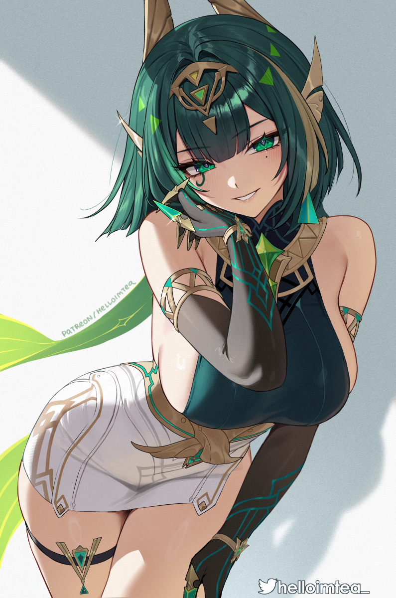 This is a pixiv picture whose title is ネフェル \ Nefer.