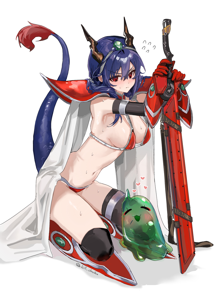 This is a pixiv picture whose title is アークナイツ｜チェン〔ブレイブ〕.