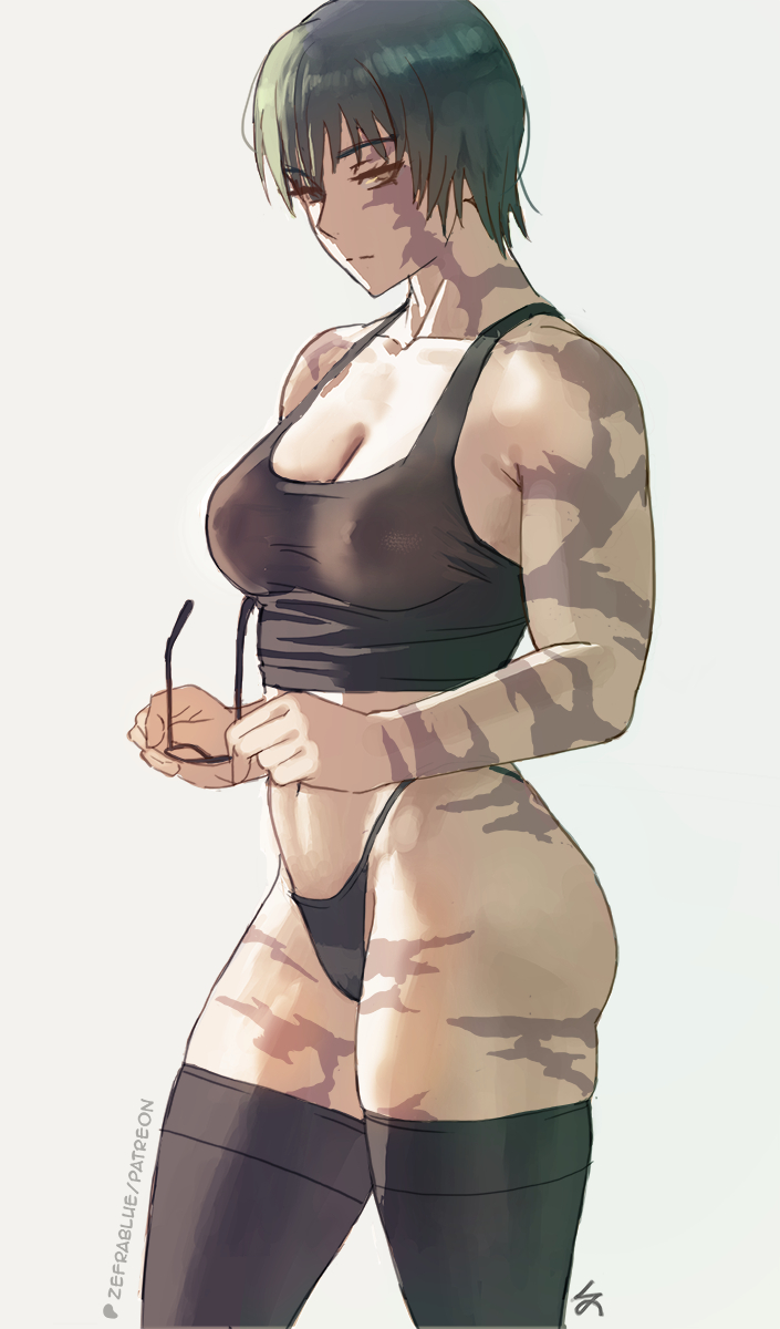 This is a pixiv picture whose title is Maki Zenin / 禪院 真希.