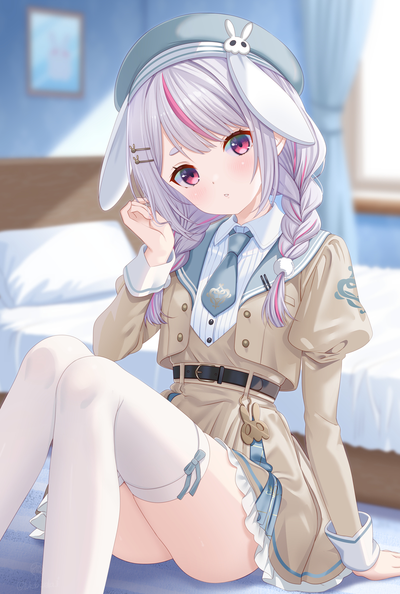 This is a pixiv picture whose title is みみたや！🐰🍭.