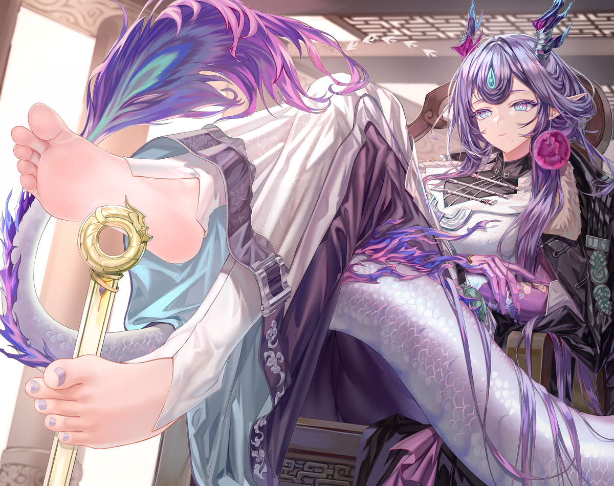 This is a pixiv picture whose title is 你均姐善吹.