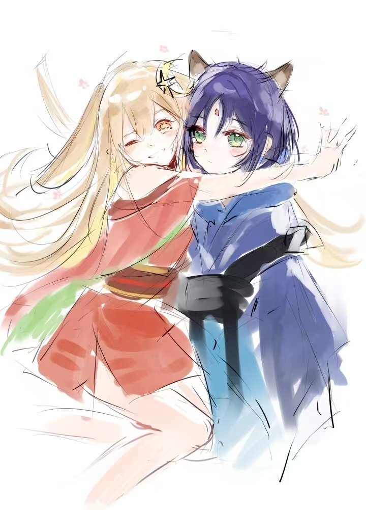 This is a pixiv picture whose title is 彩1！.