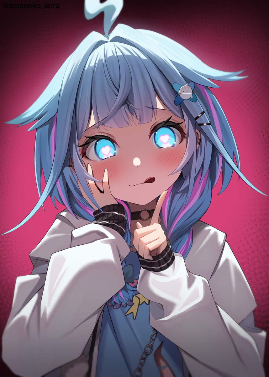 This is a pixiv picture whose title is 「いいっじゃぁ〜ん💙」.