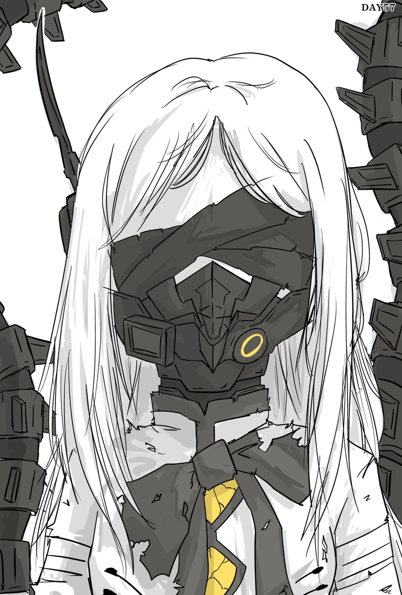 This is a pixiv picture whose title is 骸.