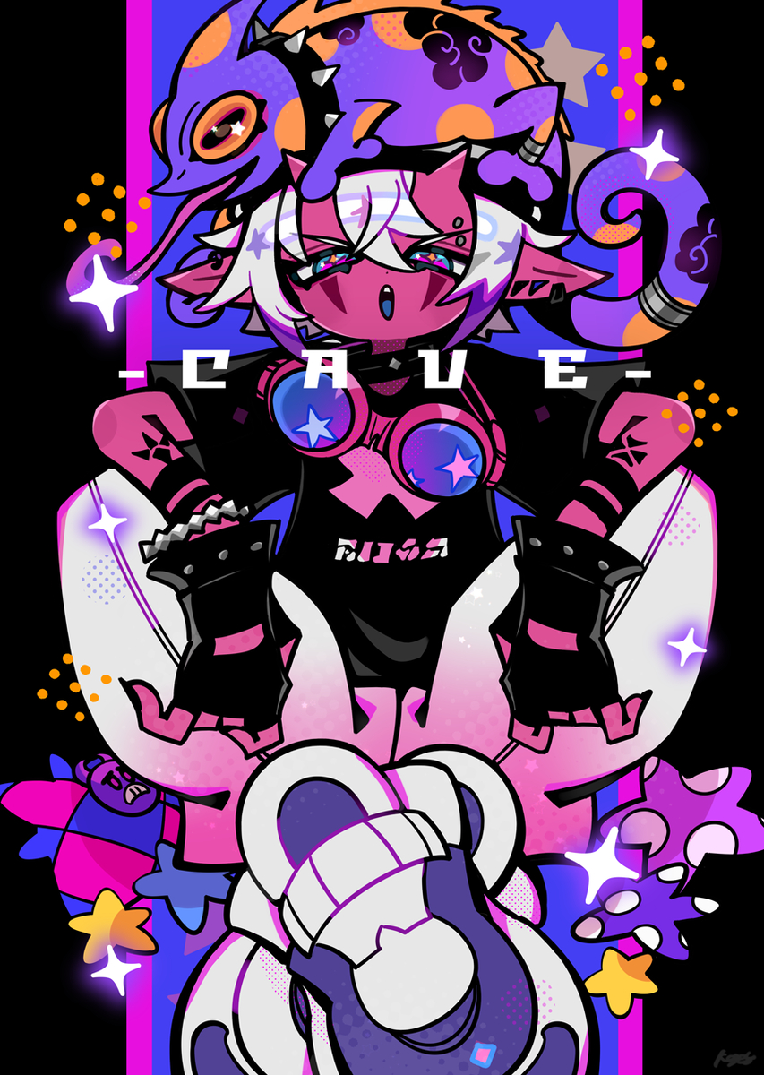 This is a pixiv picture whose title is ★.