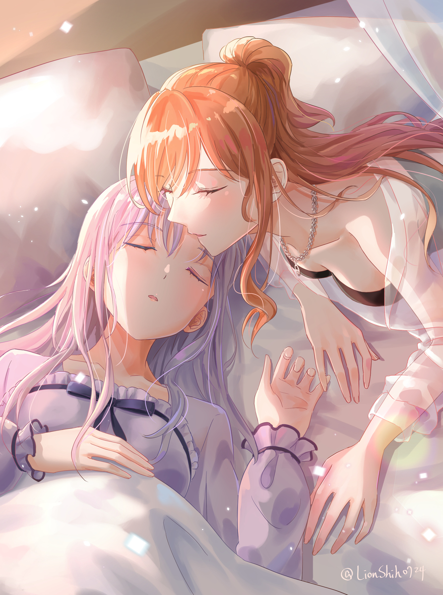 This is a pixiv picture whose title is 早晨的一吻.