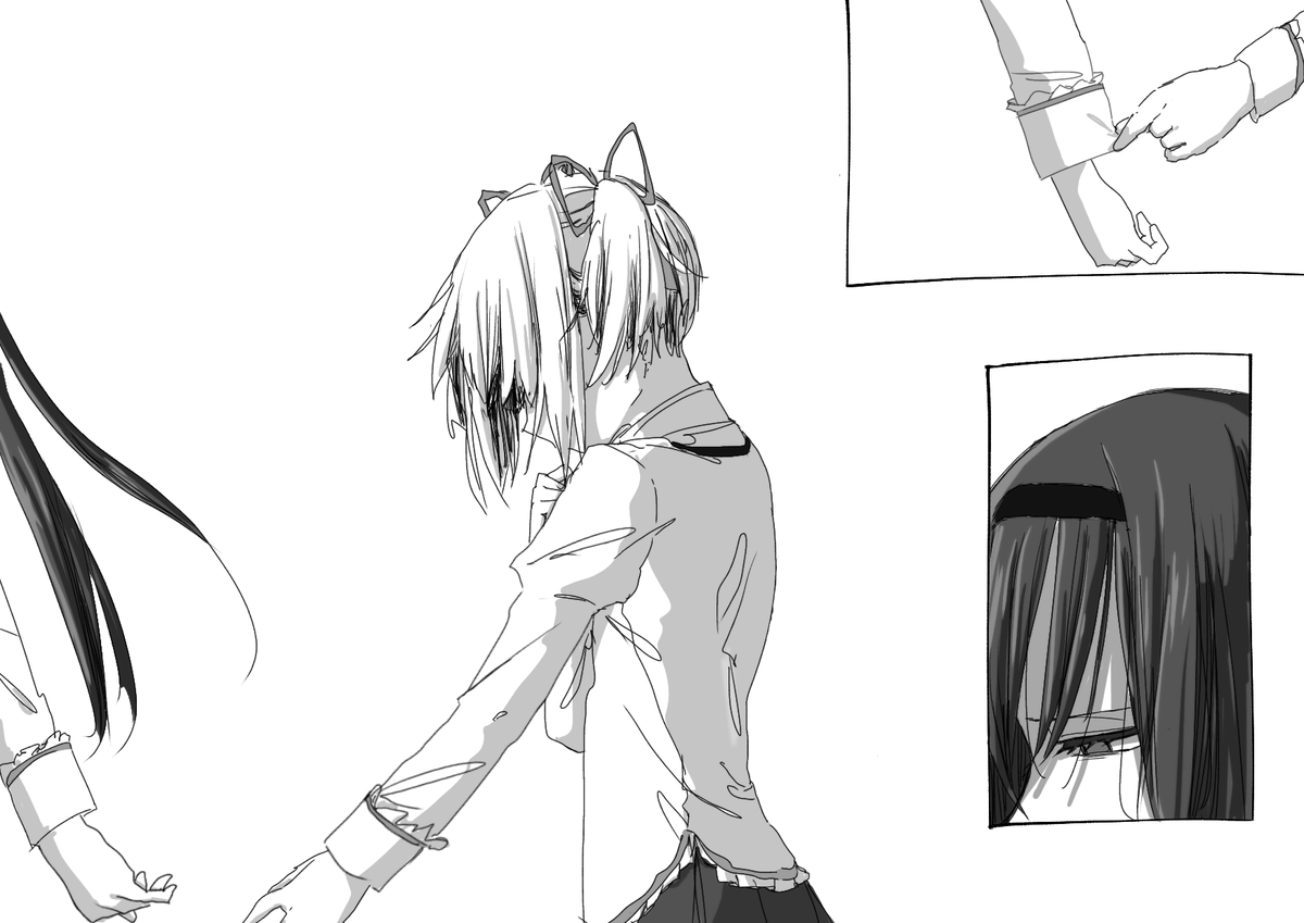 This is a pixiv picture whose title is 相容れない.