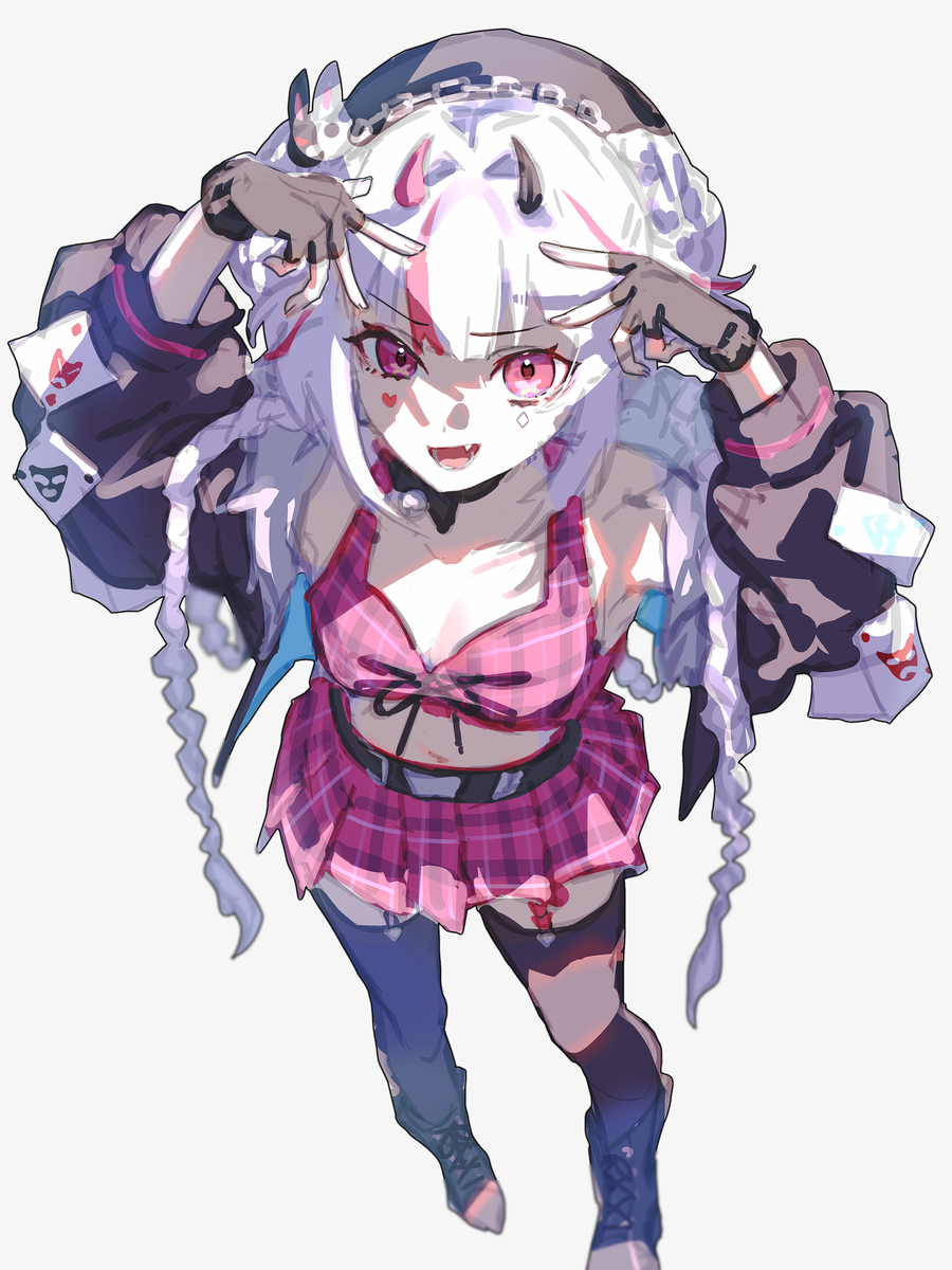 This is a pixiv picture whose title is 最強で無敵の.