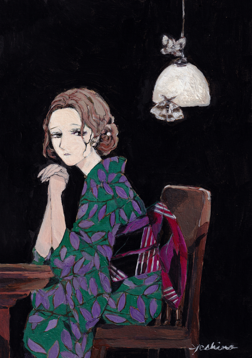 This is a pixiv picture whose title is 夜行性.