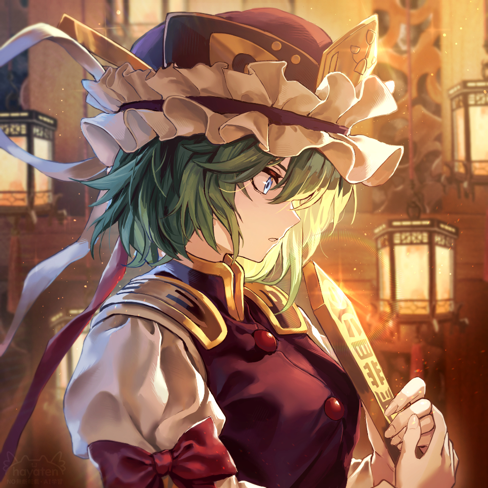 This is a pixiv picture whose title is 四季映姫・ヤマザナドゥ.