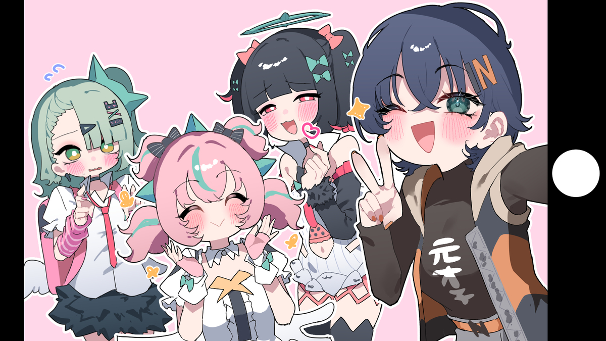 This is a pixiv picture whose title is 妄想エンジェル.