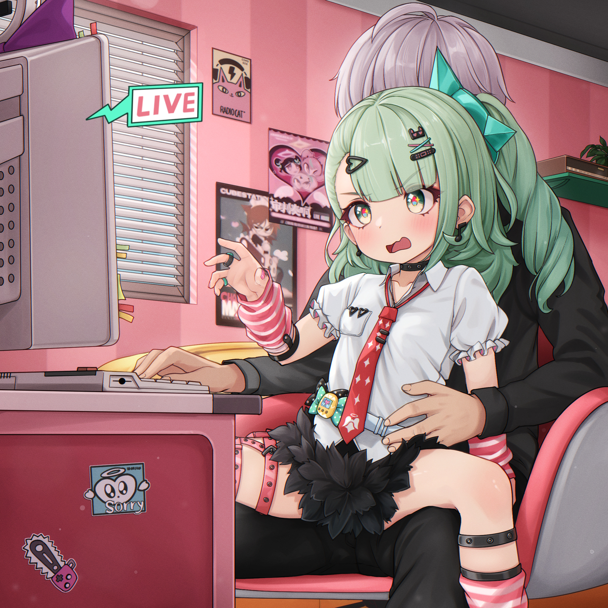 This is a pixiv picture whose title is Sunna 千夏 [🔴].